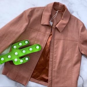 🆕 NWT COS dusty rose jacket